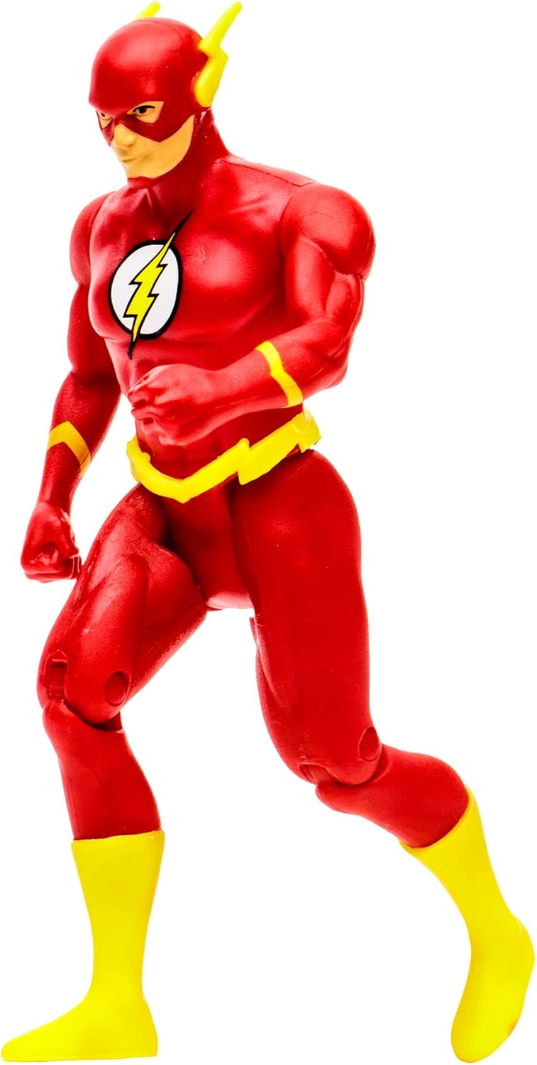 McFarlane Toys DC Super Powers The Flash Retro Collectible Action Figure (Like New)