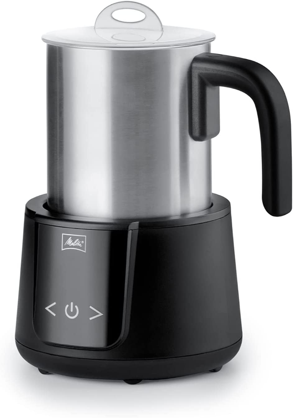 Melitta Montalatte Hot & Cold Electric Milk Frother, 350ml - Stainless Steel (Like New)