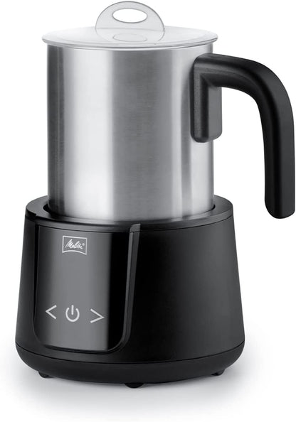 Melitta Montalatte Hot & Cold Electric Milk Frother, 350ml - Stainless Steel (Like New)