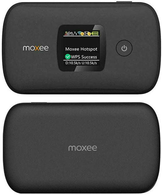 AT&T Prepaid MOXEE K779 4G LTE Dual-Band Mobile Hotspot, 256MB 1200 Mbps, Black (Like New)