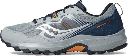 Saucony Men's Excursion Tr16 Hiking Shoe, Rubber Sole, Size 12 - Fossil/Night (Like New)