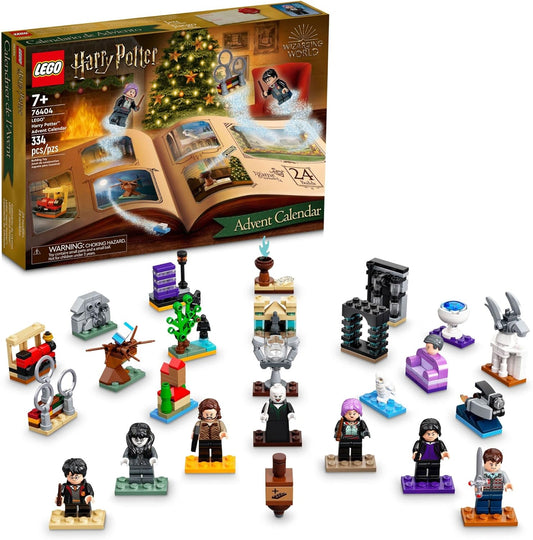 LEGO Harry Potter 2022 Advent Calendar Building Toy Set for Kids - 334 Pieces (Like New)