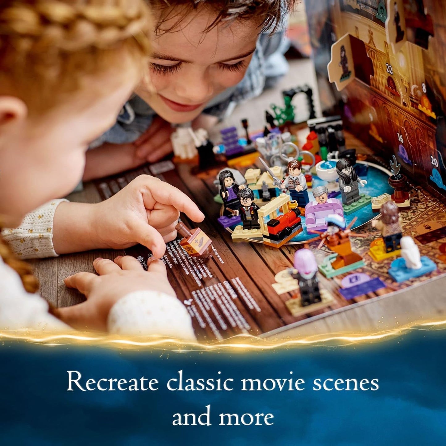 LEGO Harry Potter 2022 Advent Calendar Building Toy Set for Kids - 334 Pieces (Like New)