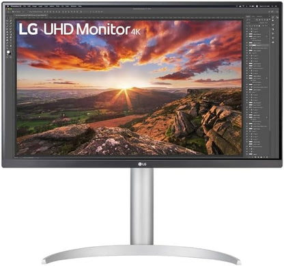LG 27BP85UN-W 27" IPS 4K UHD Computer Monitor with USB-C, VESA Display HDR 400 (Used)