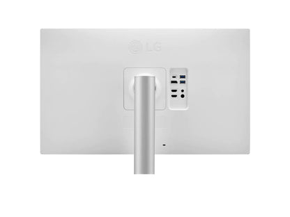 LG 27BP85UN-W 27" IPS 4K UHD Computer Monitor with USB-C, VESA Display HDR 400 (Used)