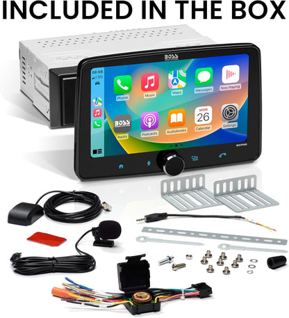 BOSS Audio Systems RCA BCPA8 Car Audio Stereo Wireless Apple CarPlay, 4 Channels (Like New)