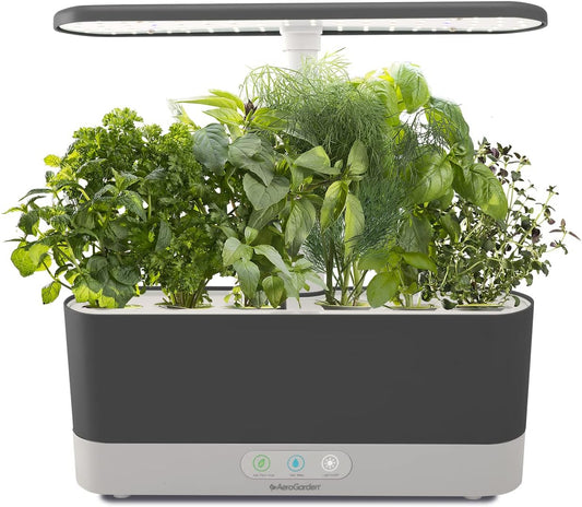 Aerogarden Harvest Slim Indoor Hydroponic System w/ LED Grow Light and Herb Kit (Like New)