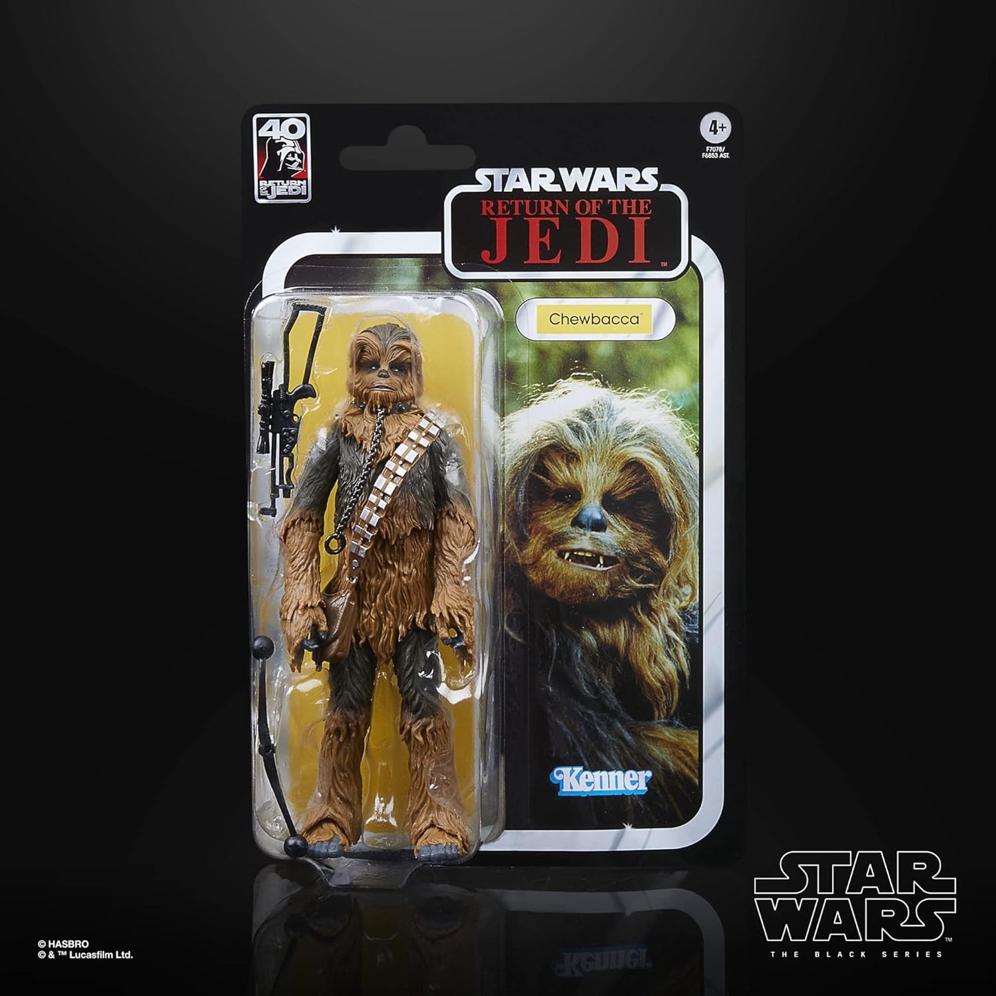 Star Wars Bl Kooskia Chewbacca 6-Inch Collectible Action Figures, Ages 4+ Years (Like New)