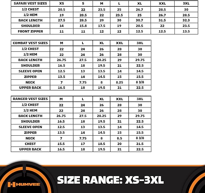 Campco Humvee Photography Safari Or Travel Vest, Cotton for Men and Women, Khaki (Like New)