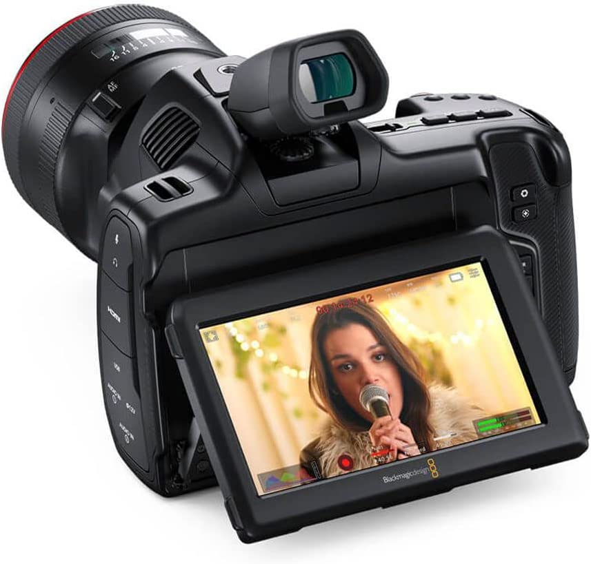 Blackmagic Design Pocket Cinema Camera 6K G2 Lightweight, Low Light - Black (Like New)