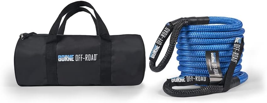 Mishimoto BNKR-34 Borne Off-Road Kinetic Energy Recovery Nylon Rope, 3/4 Inches (Like New)