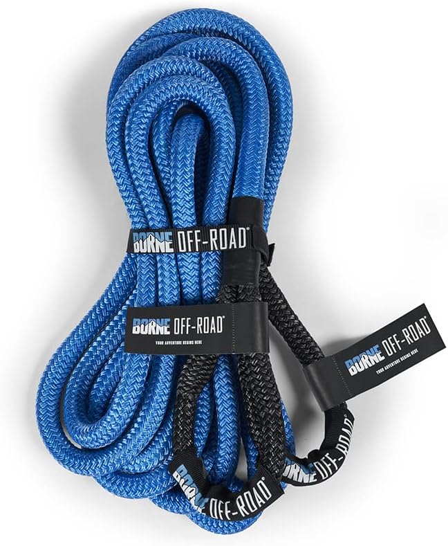 Mishimoto BNKR-34 Borne Off-Road Kinetic Energy Recovery Nylon Rope, 3/4 Inches (Like New)