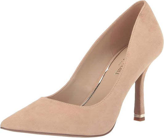 Kenneth Cole New York Pull-On Womens Romi Pump, 3.5" Heel Height, Rubber Sole (Like New)