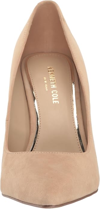 Kenneth Cole New York Pull-On Womens Romi Pump, 3.5" Heel Height, Rubber Sole (Like New)