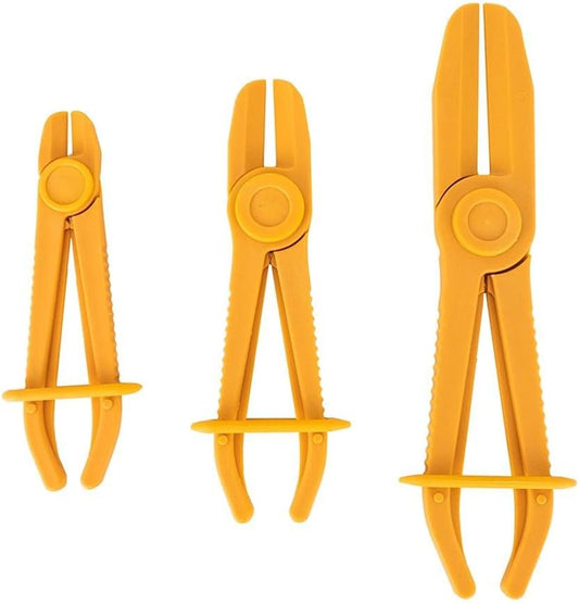 Mishimoto MMTL-HC-3 3pc Hose Pinch-Off Plier Set, 1/8"–2 1/2" Nylon Clamp Tool (New)