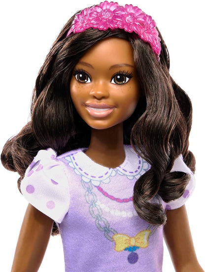 Barbie: My First Preschool Doll with 13.5-inch Soft Posable Body - Multicolor (Like New)