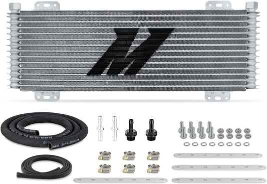 Mishimoto MMTC-SP-13SL Silver Universal 13-Row Stacked Plate Transmission Cooler (Like New)