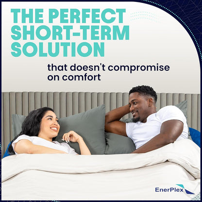 EnerPlex Portable Inflatable Blow Up Air Mattress with Detachable Electric Pump (Used, No Retail Box)
