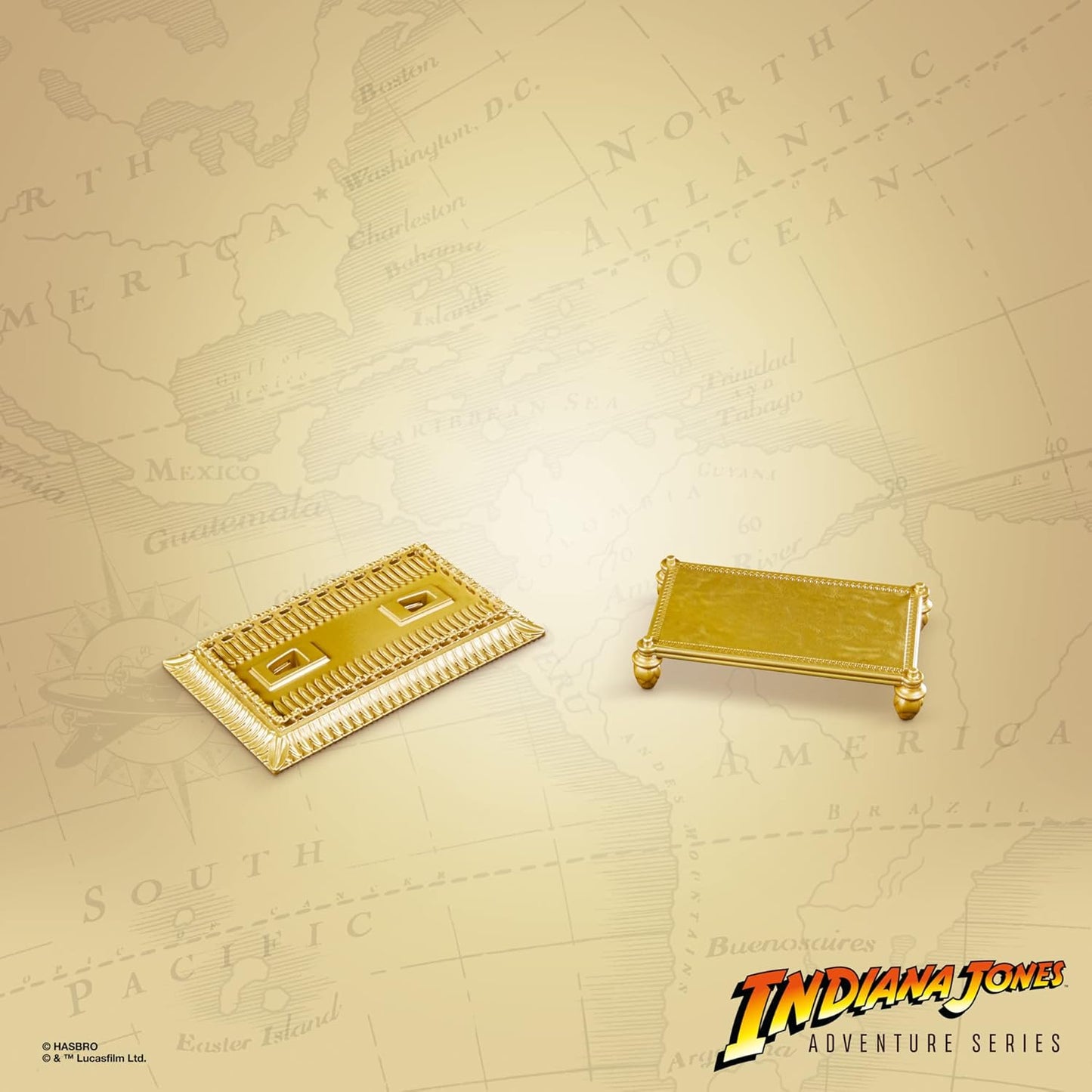 Indiana Jones Hasbro F6063 6" Plastic Action Figure for Kids - Sallah Toy, Brown (New, Damaged Retail Box)