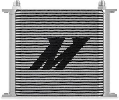 Mishimoto MMOC-34SL Universal Robust 34-Row Stacked-Plate Oil Cooler - Silver (Like New)