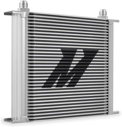 Mishimoto MMOC-34SL Universal Robust 34-Row Stacked-Plate Oil Cooler - Silver (Like New)