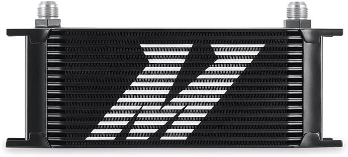 Mishimoto MMOC-16BK Black Universal 16-Row Oil Cooler, -10 AN Inlet & Outlet (Like New)