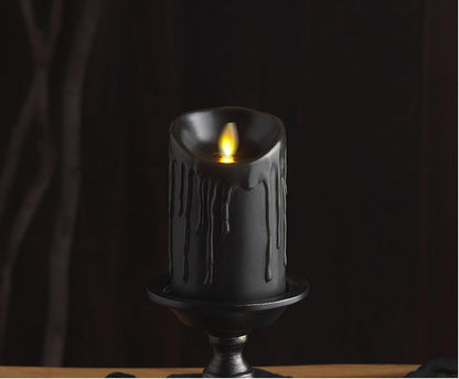 Luminara Wax Drip Flameless Indoor LED Candle for Decoration, Long-Lasting (Like New)