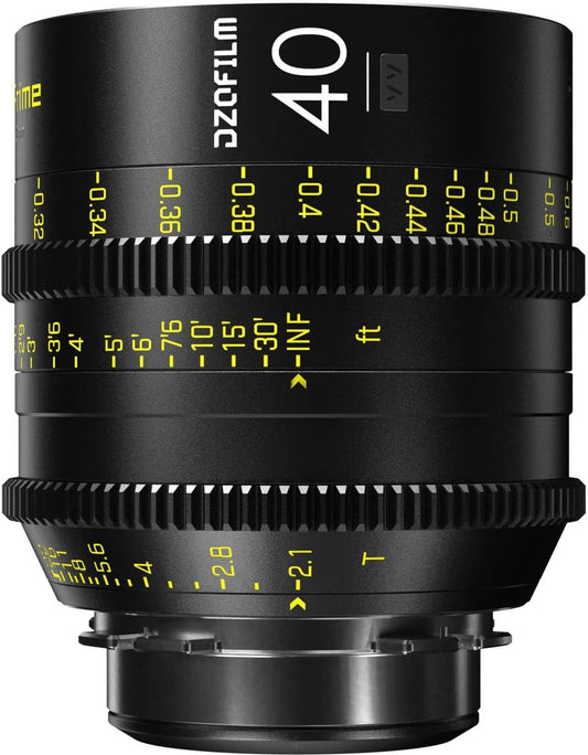 Dzofilm V04021PL Vespid Prime 40mm T2.1 Cinema Lens for PL & EF Mount - Black (Like New)