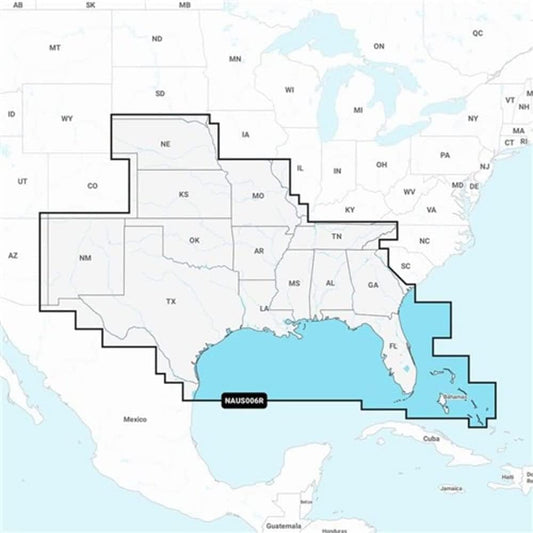 Navionics Garmin MicroSD Card U.S. South Marine GPS Chartplotters Satellite Map (Used, No Retail Box)