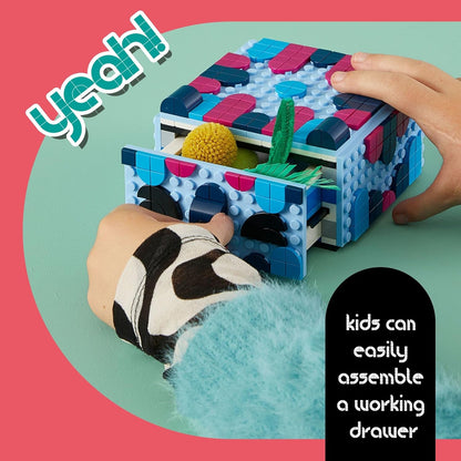 LEGO DOTS Creative Animal Drawer Building Toy for 6+ Age Boys/Girls - Multicolor (New, Damaged Retail Box)