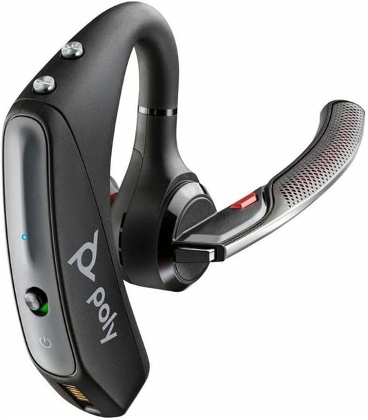 Plantronics Voyager 5200 UC Wireless Single-Ear Headset & Charging Case - Black (Used)