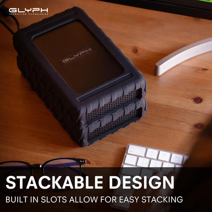 Glyph Production Technologies 20TB USB Pro External Hard Drive - 260 Mbps (Used)