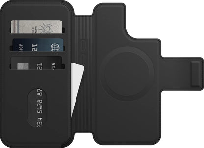 OtterBox Symmetry Series+ Magnetic 5.8" Phone Case for iPhone 15/14 - Black (Like New)