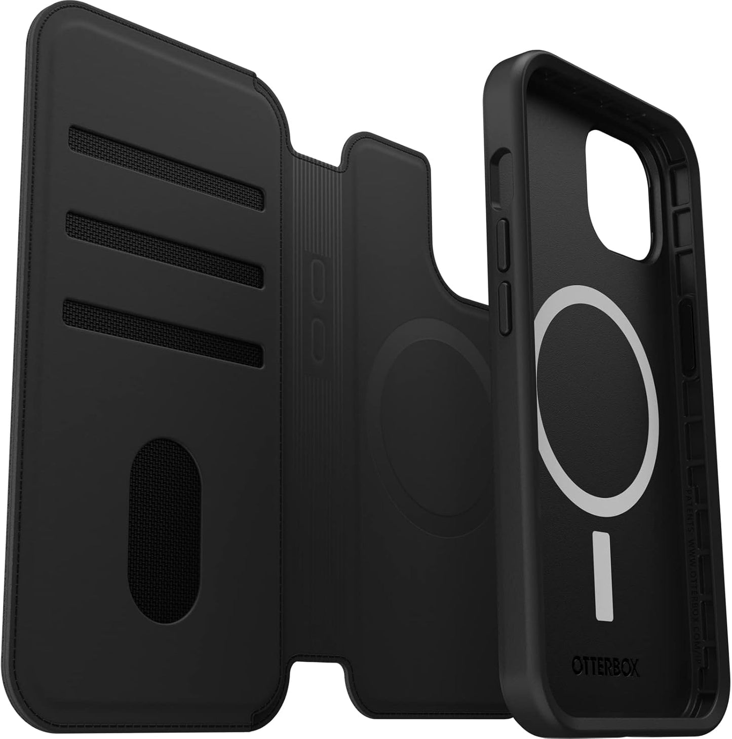 OtterBox Symmetry Series+ Magnetic 5.8" Phone Case for iPhone 15/14 - Black (Like New)
