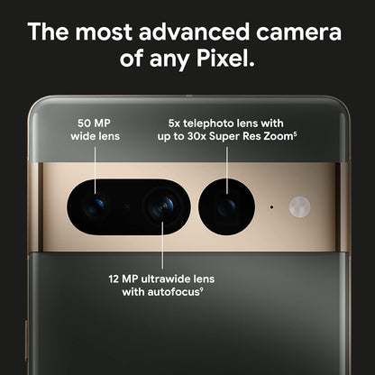 Google Pixel 7 Pro 5G 128GB+12GB 6.7" Dual-SIM Unlocked Android Smartphone (New)