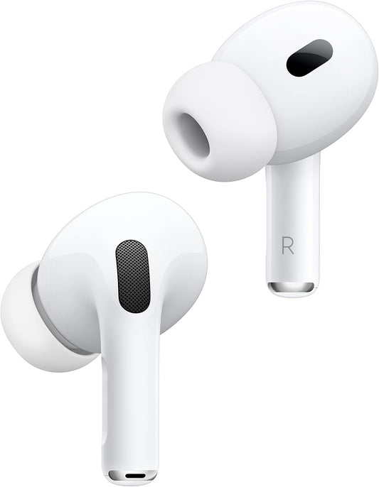 Apple MQD83AM/A AirPods Pro In Ear Wireless Earbuds with Noise Cancelling (Used, No Retail Box)
