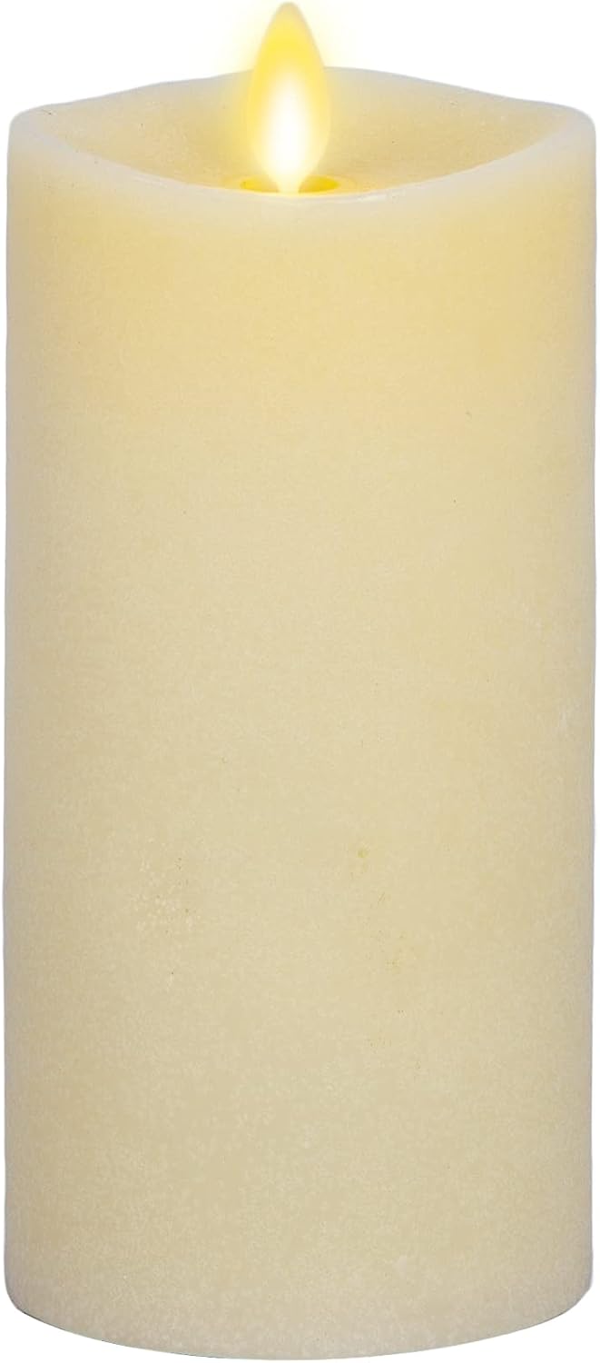 Luminara Flameless Indoor and Outdoor Cordless LED Flickering Pillar Candle (Like New)