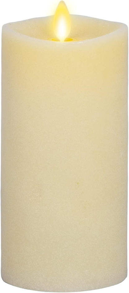 Luminara Flameless Indoor and Outdoor Cordless LED Flickering Pillar Candle (Like New)