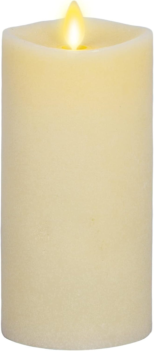 Luminara Flameless Indoor and Outdoor Cordless LED Flickering Pillar Candle (Like New)