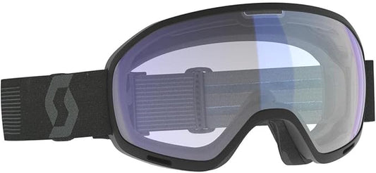 Scott Unlimited II OTG Snow Goggles, Mineral Black with Blue Chrome Lens (Used)