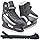 Jackson Ultima Hockey Skates Bundle with Guardog Skate for Women/Men - Black (Like New)
