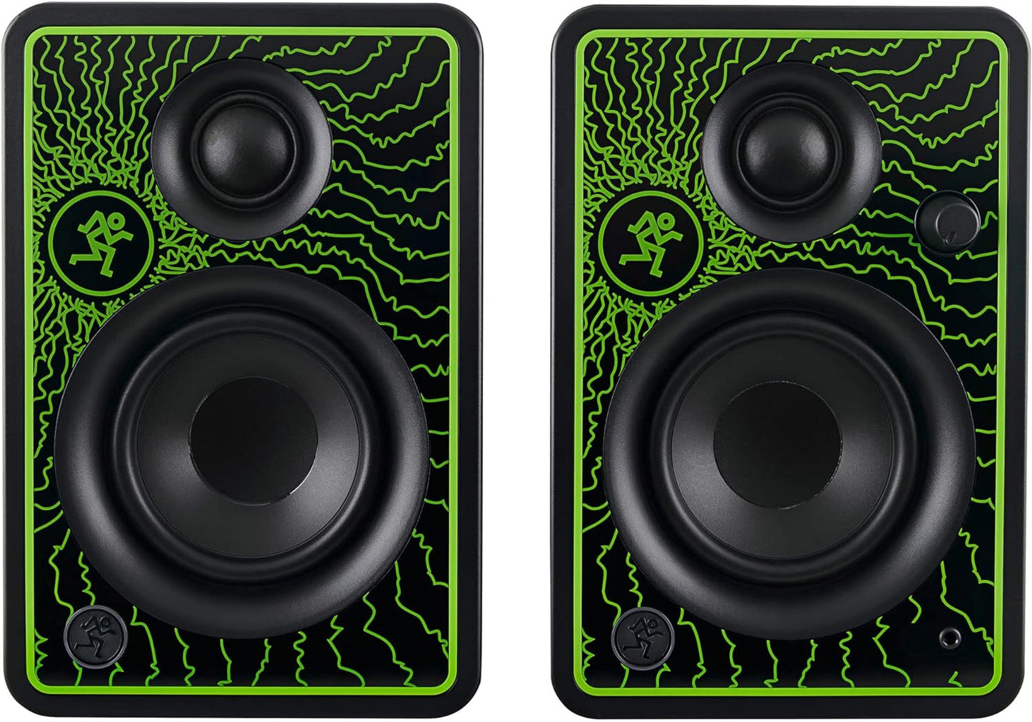 Mackie CR3-XLTD-GRN 50W 3 Inches Bluetooth Multimedia Monitors, Pair - Green (Used)