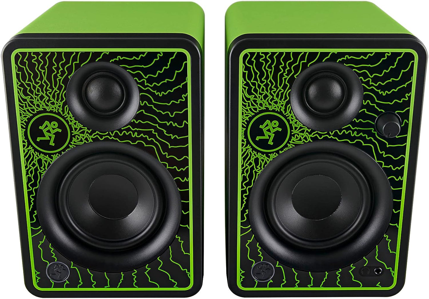 Mackie CR3-XLTD-GRN 50W 3 Inches Bluetooth Multimedia Monitors, Pair - Green (Used)