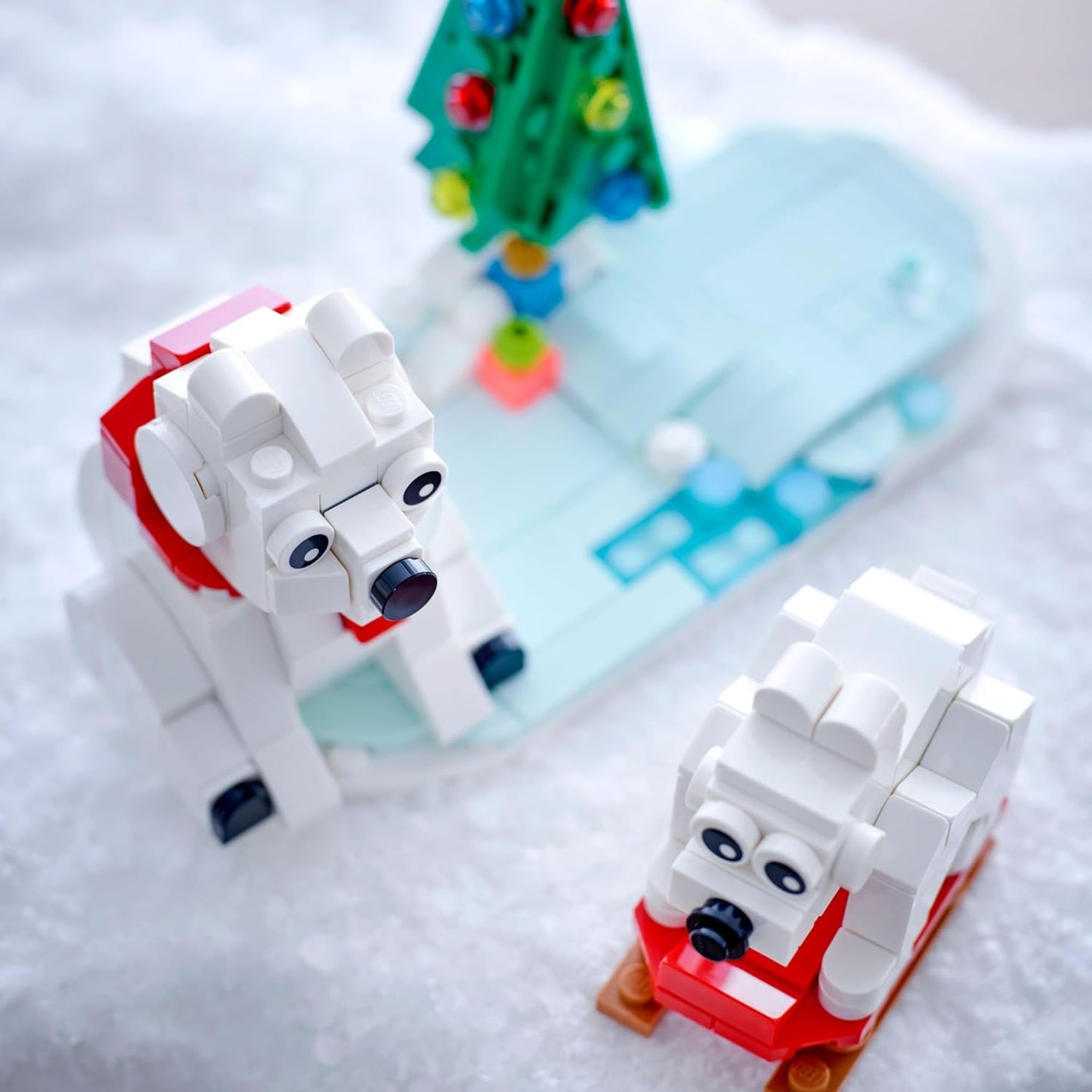 LEGO Wintertime Polar Bears Animal Building Kit for Kid, Ages 9+ Years, 312 Pcs (Like New)