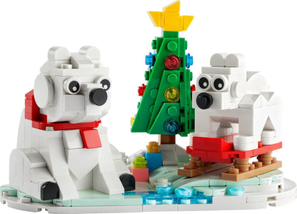 LEGO Wintertime Polar Bears Animal Building Kit for Kid, Ages 9+ Years, 312 Pcs (Like New)