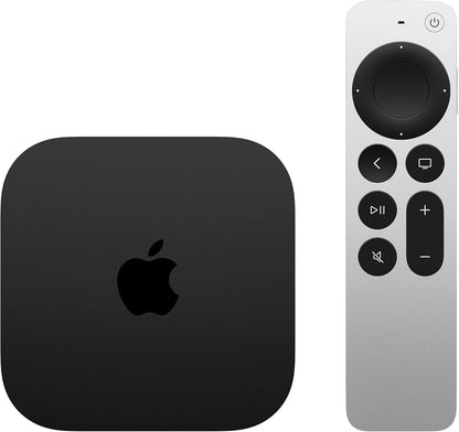 Apple TV 4K 3rd Gen 128GB Streaming Media Player, Wi-Fi Ethernet Siri Remote (Used)