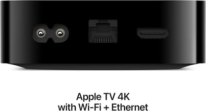 Apple TV 4K 3rd Gen 128GB Streaming Media Player, Wi-Fi Ethernet Siri Remote (Used)