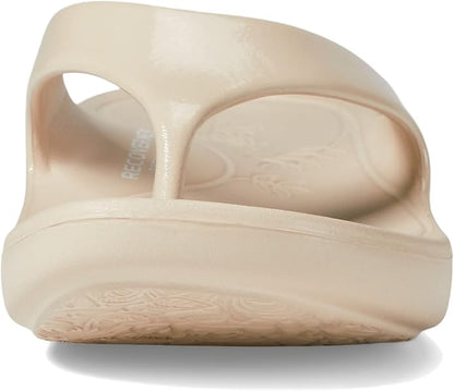 Alegria Women's Ode Recovery Lightweight Thong Sandal, Sand Gloss - Size 7-7.5 M (Like New)