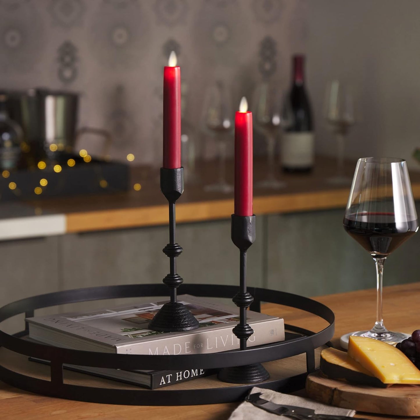 Luminara Flameless Battery Operated Flickering Flame LED Candle for Decoration (Used)