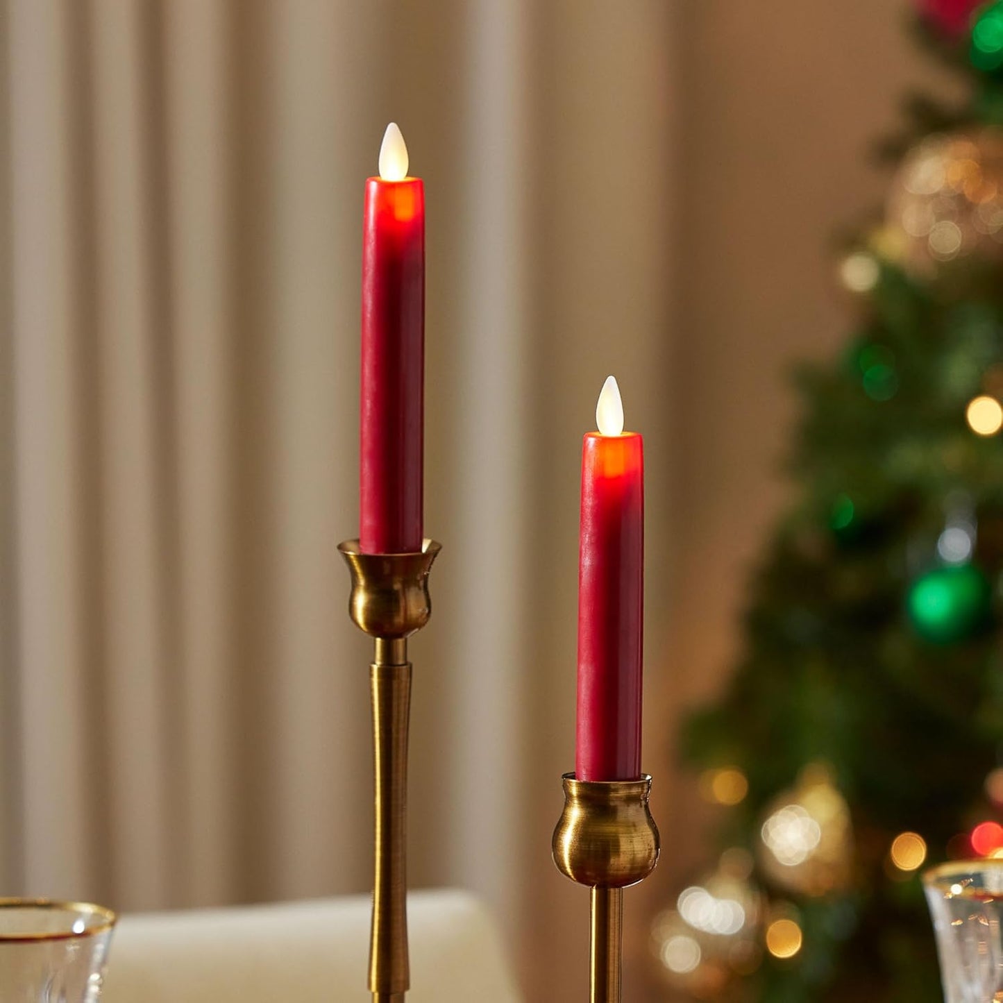 Luminara Flameless Battery Operated Flickering Flame LED Candle for Decoration (Used)